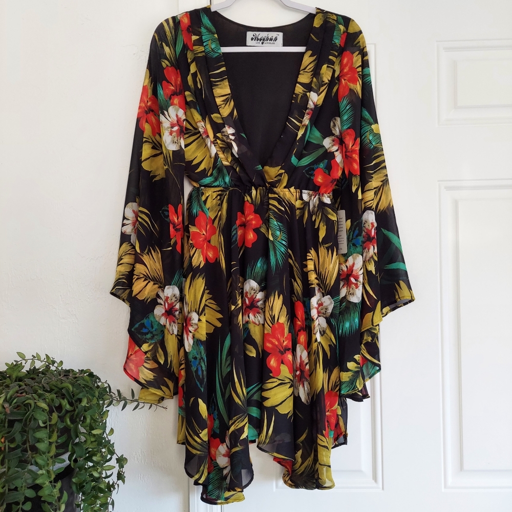 Meghan Chiffon Mini Dress